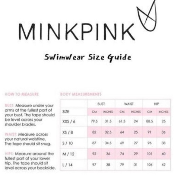 NWT Mink Pink Women's Summer Meadow Tie Front bikini Top Multi Pink Floral - Picture 9 of 11